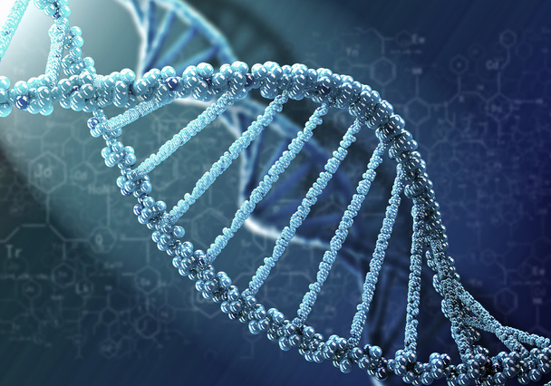 DNA research background - Foto, imagen