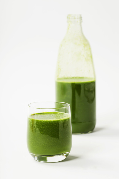 egészséges zöld smoothie - Fotó, kép
