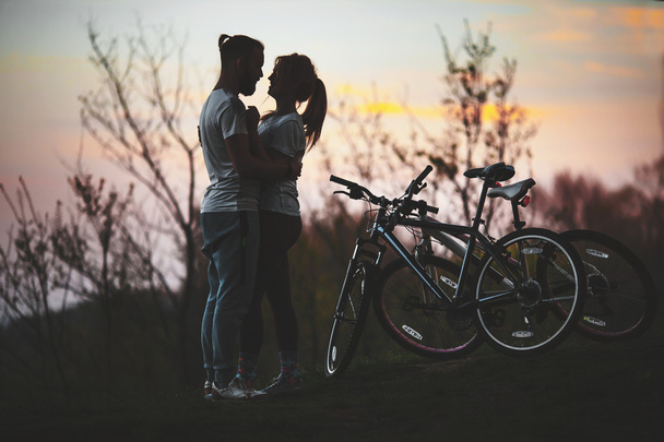 Beautiful young couple in love - Foto, afbeelding