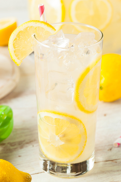 Organic Homemade Fresh Squeeze Lemonade - Fotoğraf, Görsel