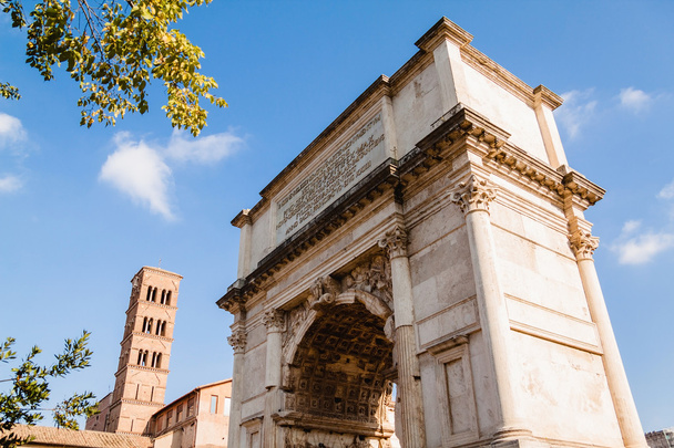 Titus'Arch. Roma Forumu - Fotoğraf, Görsel