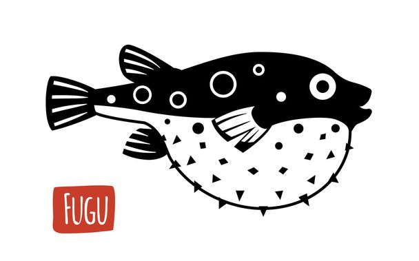 Fugu, illustrazione del fumetto vettoriale
   - Vettoriali, immagini