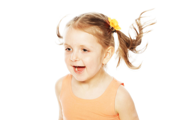 cute laughing girl - Φωτογραφία, εικόνα