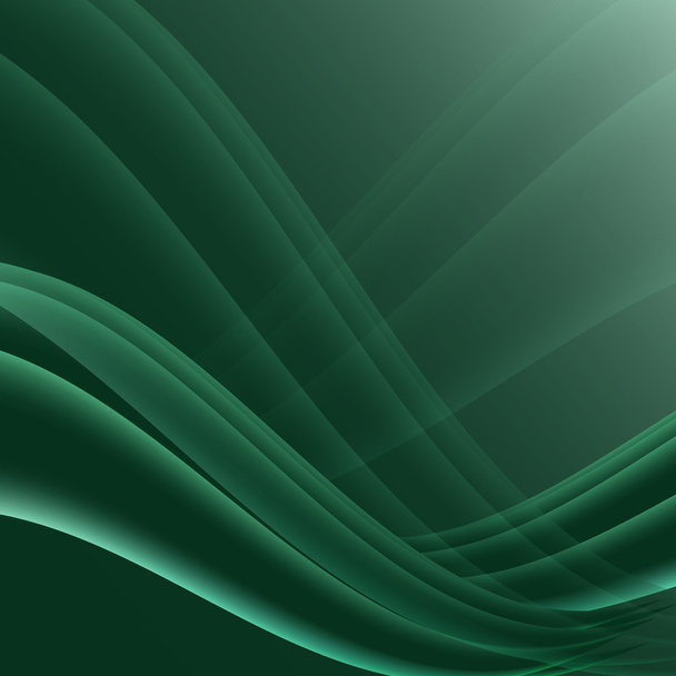 Зеленые и черные волны современный футуристический абстрактный фон
 - Вектор,изображение