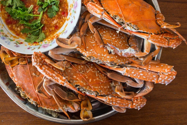 sauce au crabe de mer et aux fruits de mer
 - Photo, image