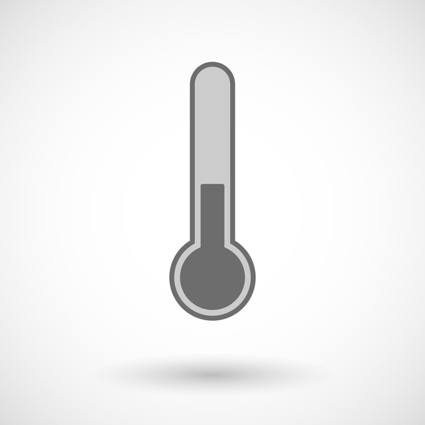 Illustrazione vettoriale isolata di un'icona del termometro
 - Vettoriali, immagini