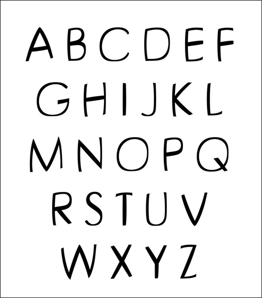 alphabet. Design elements - Vektör, Görsel