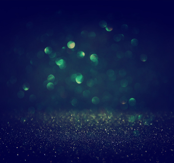 glitter vintage lights background. defocused. - Photo, Image