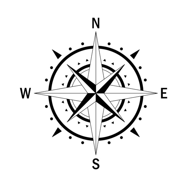 Compass single 6 - Vector, Image