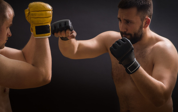 Fighter training MMA - Fotoğraf, Görsel