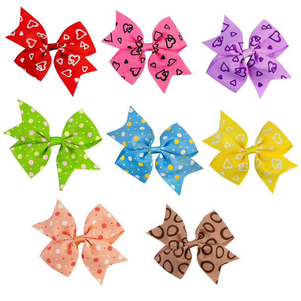 Bows set of different colors - Photo, Image