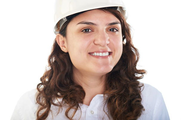 portrait of young engineer woman - Foto, Imagen