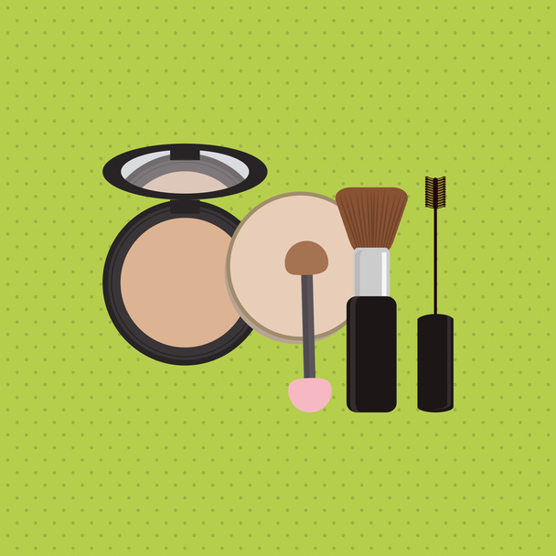 Make up design. cosmetic icon. skin care concept, vector illustration - Vector, Image