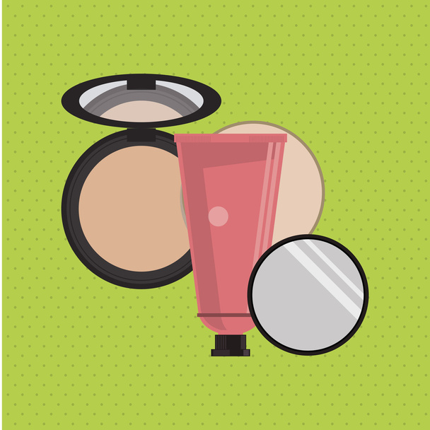 Suunnittele. kosmeettinen ikoni. ihonhoitokonsepti, vektorikuvaus
 - Vektori, kuva