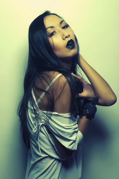 Beautiful young asian model - Foto, Imagem