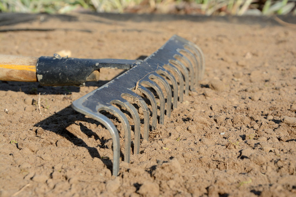 A talaj gereblye - Fotó, kép