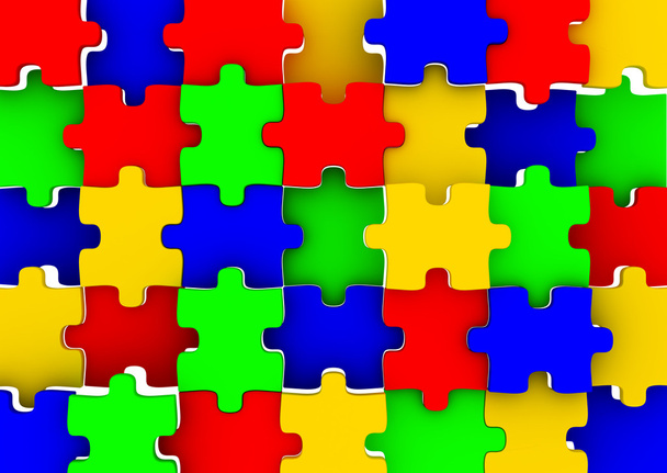 Puzzle colorato
 - Foto, immagini