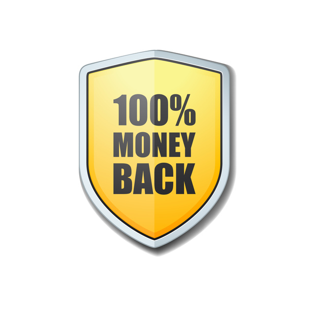 100% гарантия возврата денег, векторная иллюстрация
 - Фото, изображение