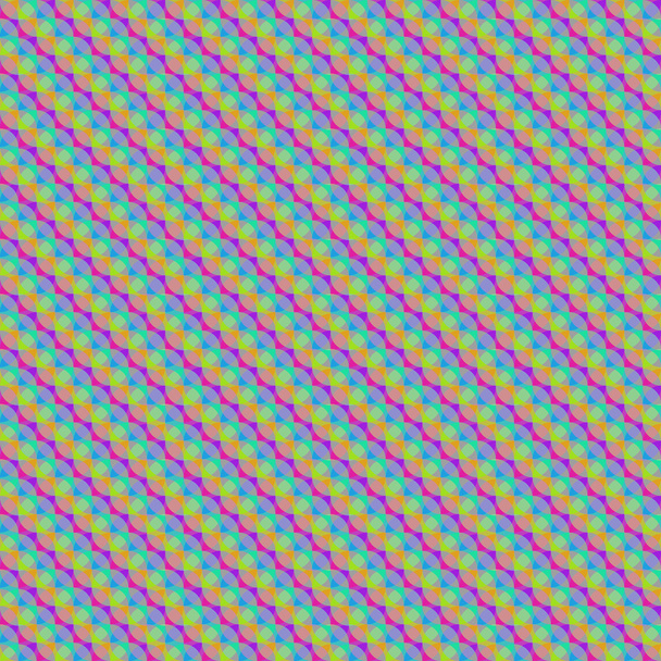 Seamless RGB circle pattern - Vector, Image