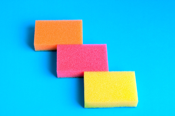 Colored sponges - Фото, изображение