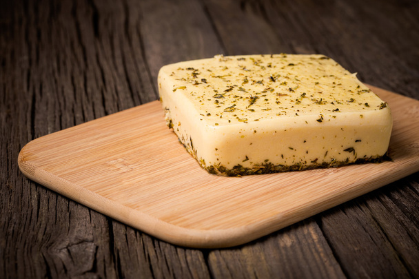 Vegano diy queso feta casero
 - Foto, imagen