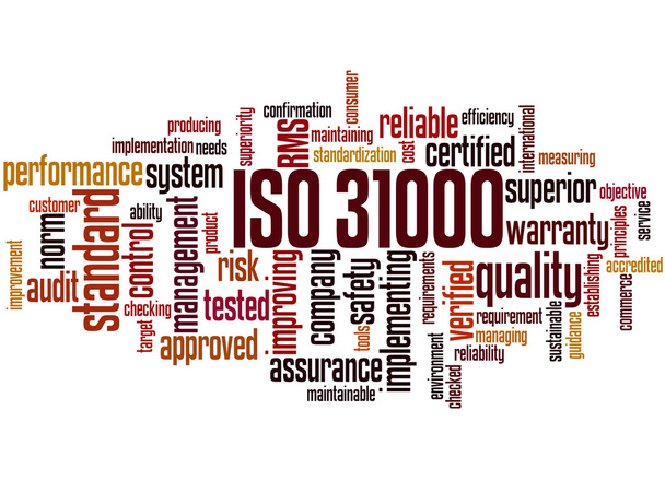 Iso 31000 - リスク管理、単語クラウド コンセプト 5 - 写真・画像