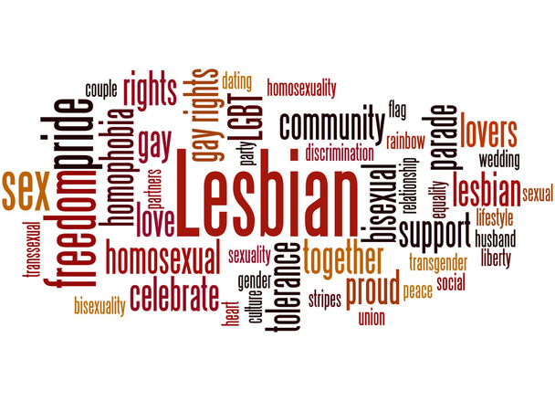 Lesbianas, concepto de nube de palabras 8
 - Foto, imagen