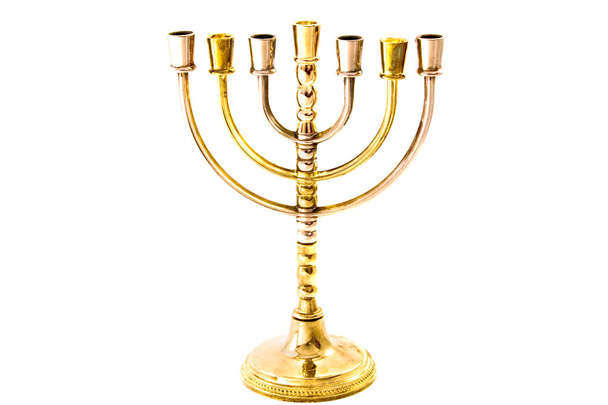 The Jewish menorah - Valokuva, kuva