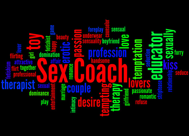 Секс тренер, слово хмара концепція 5
 - Фото, зображення