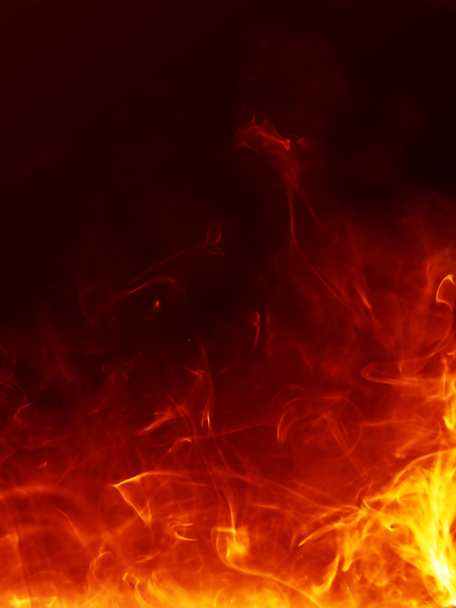 Fiery hot background - Photo, Image