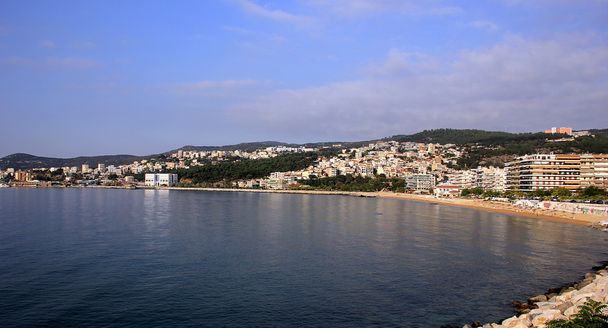 Panoramic view of Kavala, Greece - Photo, Image