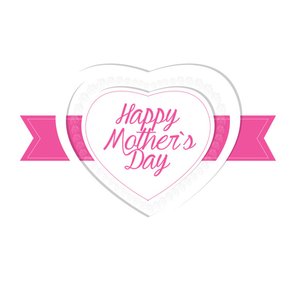 Happy mother's day - Vector, Image