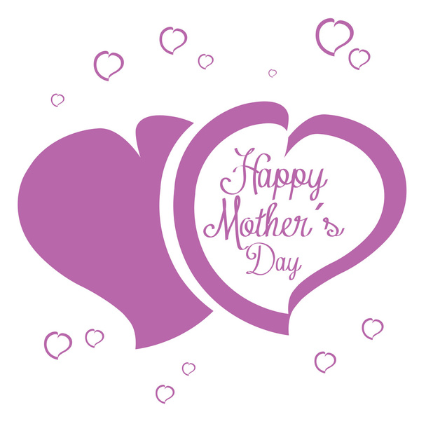 Happy mother's day - Vector, Image