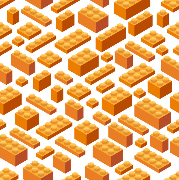 Plastic Building Blocks and Tiles  - Vector, Imagen