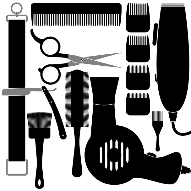 Accesorios para el cabello-set
 - Vector, imagen