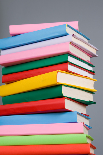 Stack of colorful books - Foto, Bild