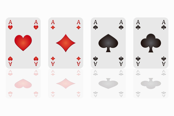 Cartes de poker de fond
 - Vecteur, image