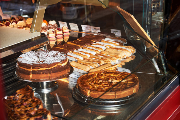 French bakery store wit delicious pastry - Photo, Image