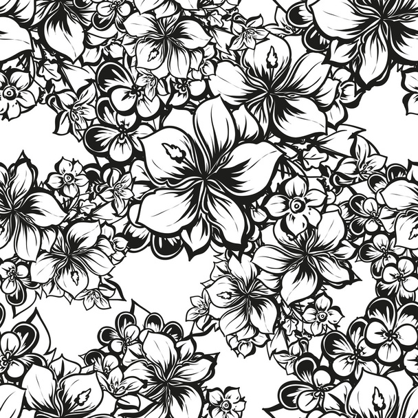 flower pattern background - Διάνυσμα, εικόνα