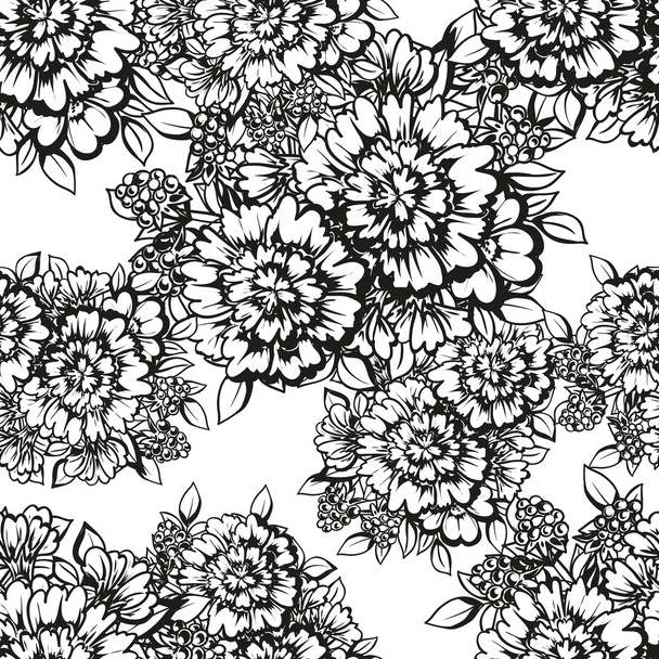 flower pattern background - Вектор, зображення