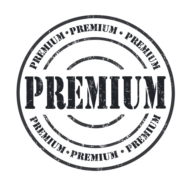 Carimbo Grunge Premium
 - Vetor, Imagem