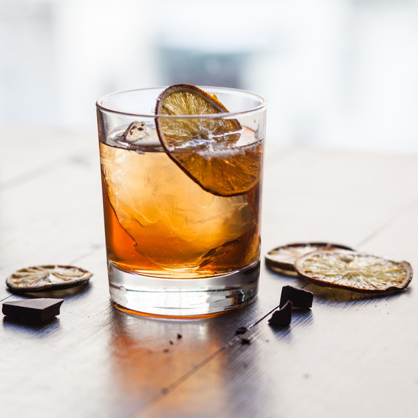 Old Fashioned Cocktail - Foto, Imagen