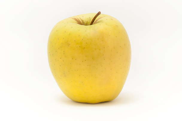 Yellow apple, isolated on white background - Valokuva, kuva
