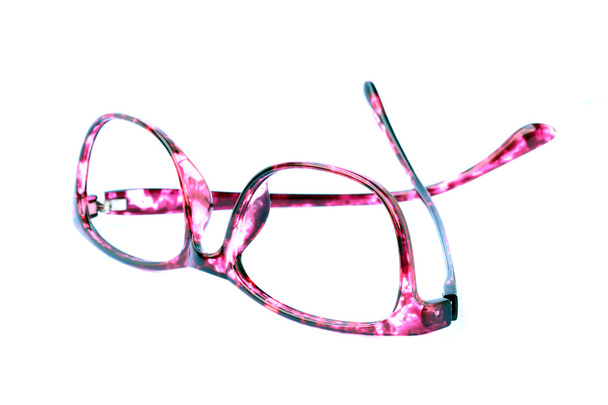 Image of frame eyeglasse on white background. - Photo, Image