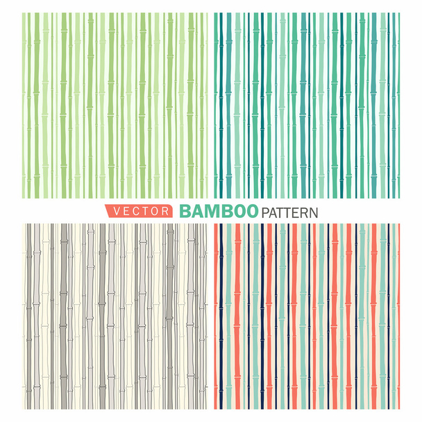 Seamless bamboo pattern - Vector, Image