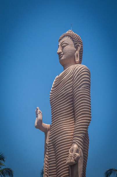Peraliya Boeddha standbeeld (Tsunami Memorial), Sri Lanka - Foto, afbeelding