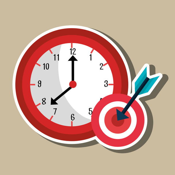time management design - Vector, Image