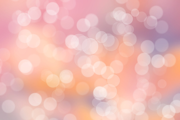 Soft Color Bokeh Abstract Background - Photo, Image