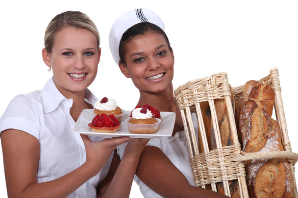 Two bakery workers - Foto, imagen