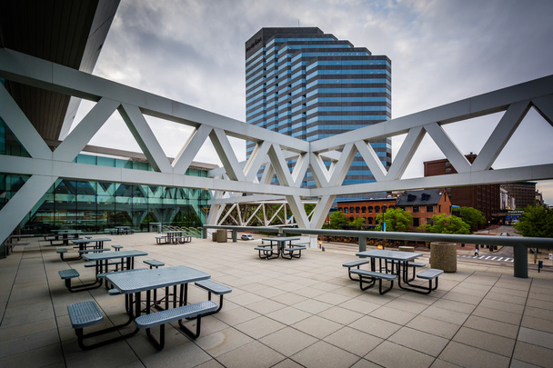 The Convention Center and modern buildings in downtown Baltimore - Fotografie, Obrázek